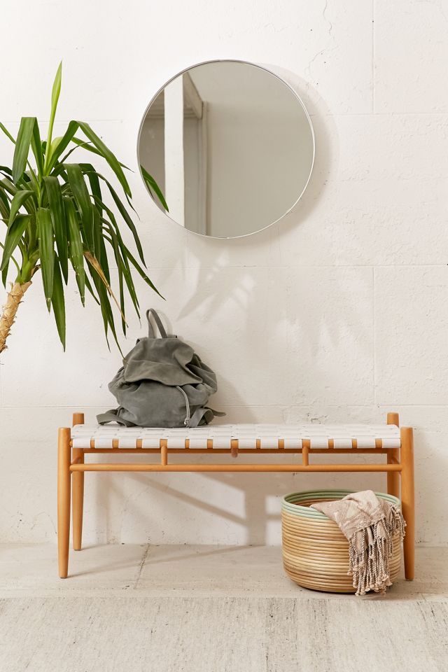 Cohen Woven Bench Urban Outfitters