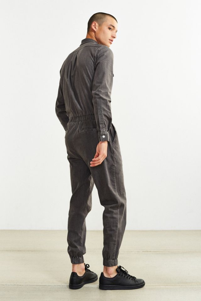 Standard Issue Denim Long-Sleeve Jumpsuit #4