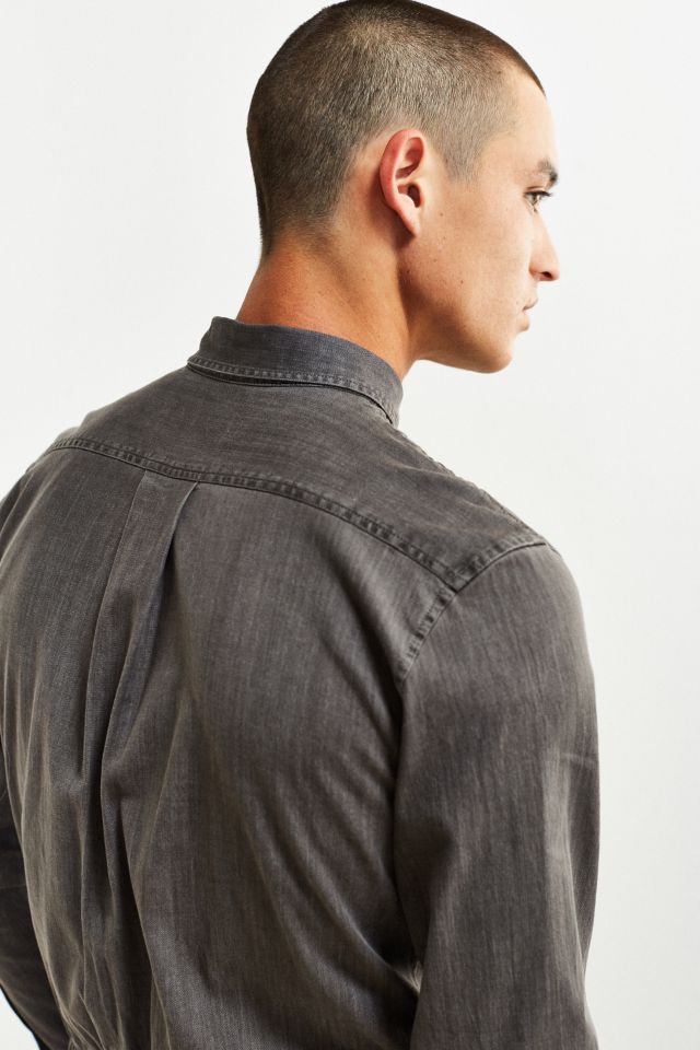 Standard Issue Denim Long-Sleeve Jumpsuit #5