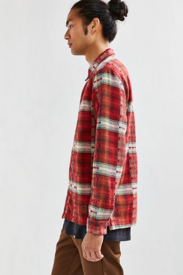 UO Jacquard Inly Flannel Button-Down Shirt #2