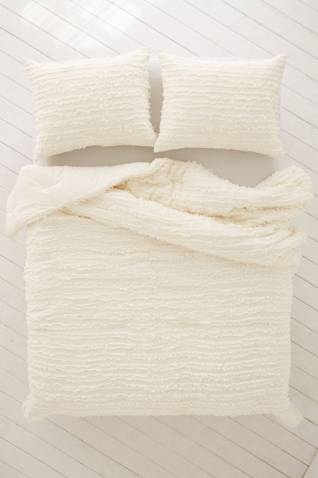 Eyelash Fringe Comforter #1