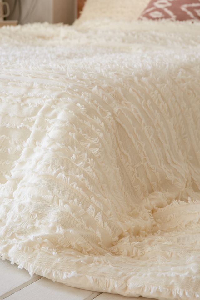 Eyelash Fringe Comforter #3