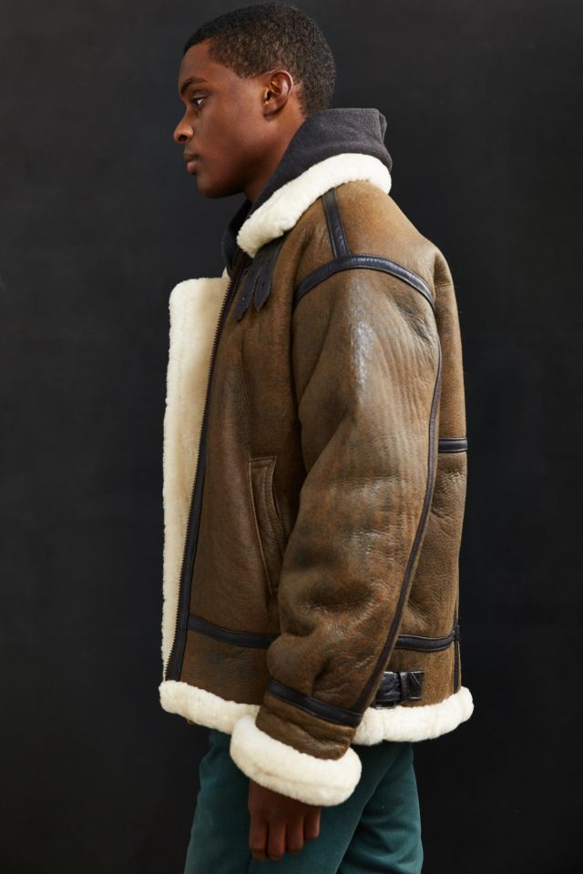 Alpha Industries B-3 Sheepskin Bomber Jacket #2