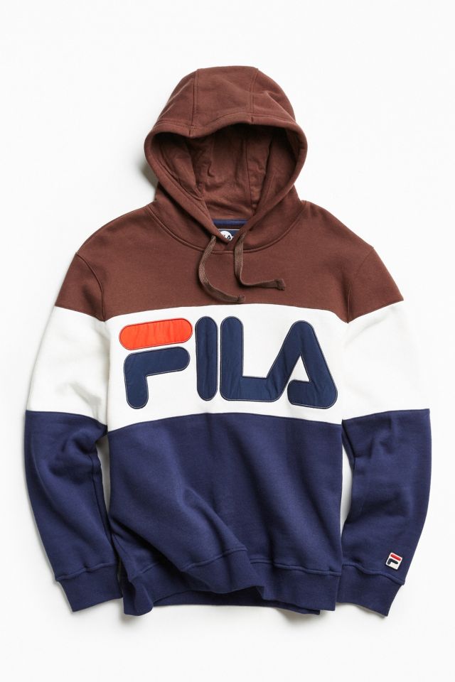 Fila tricolor outlet hoodie