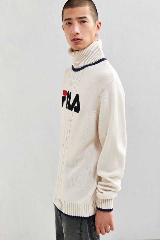 FILA + UO Chunky Roll Neck Sweater #2
