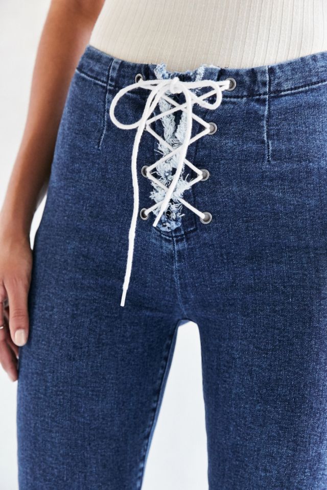BDG Twig Lace-Up High-Rise Skinny Jean #1