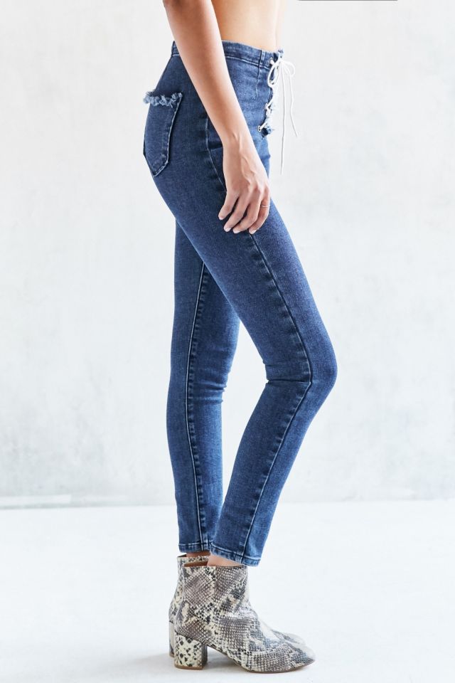 BDG Twig Lace-Up High-Rise Skinny Jean #2