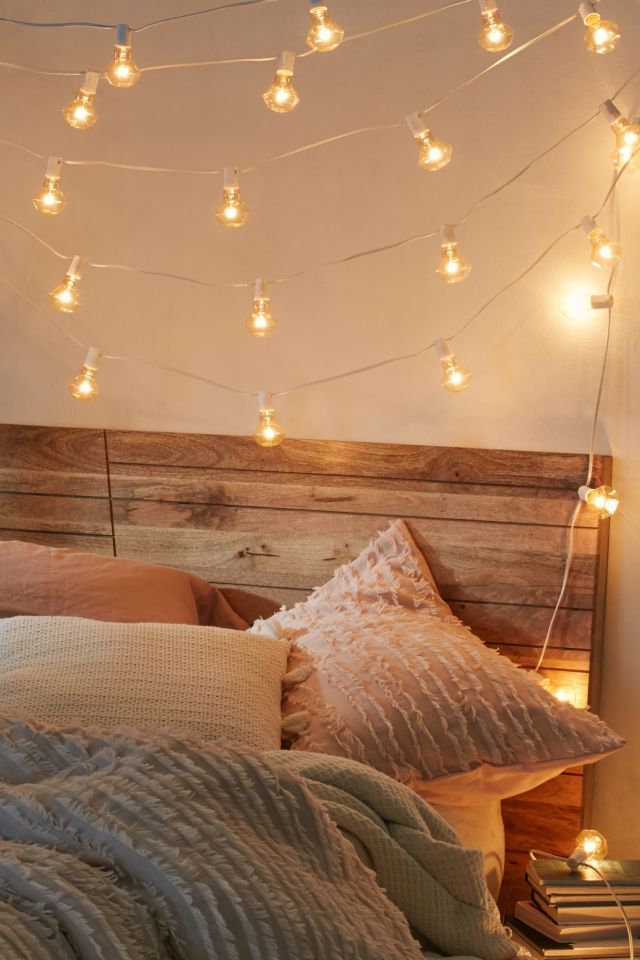 String Lights and Photos: 