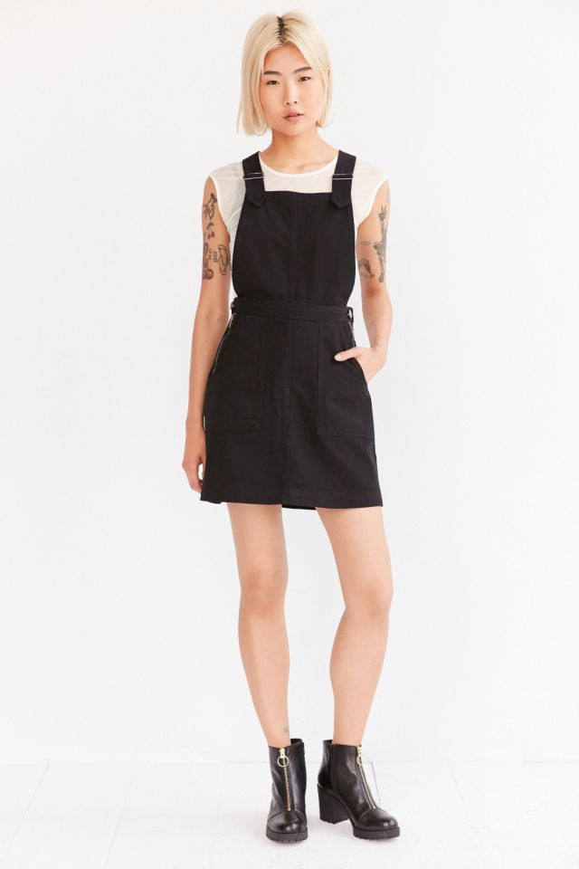 Cooperative Denim A Line Jumper Mini Dress Urban Outfitters Canada 9240