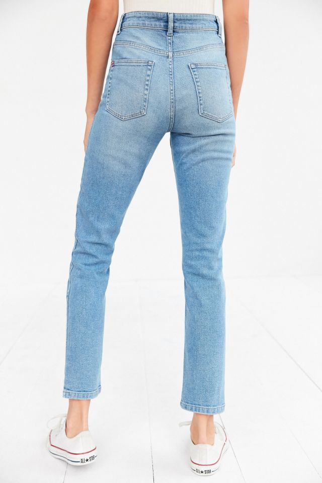 BDG Girlfriend High-Rise Jean - Light Wash