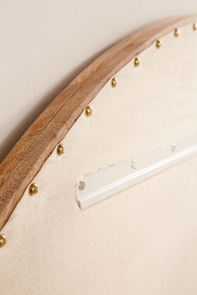 Arc Upholstered Headboard #4