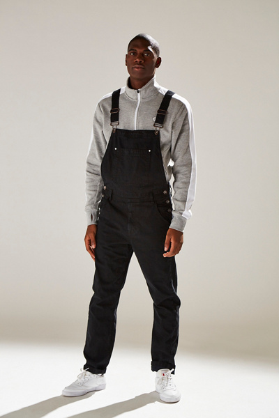 denim overall dress urban outfitters BDG Double Breasted Denim Skirtall Overall
