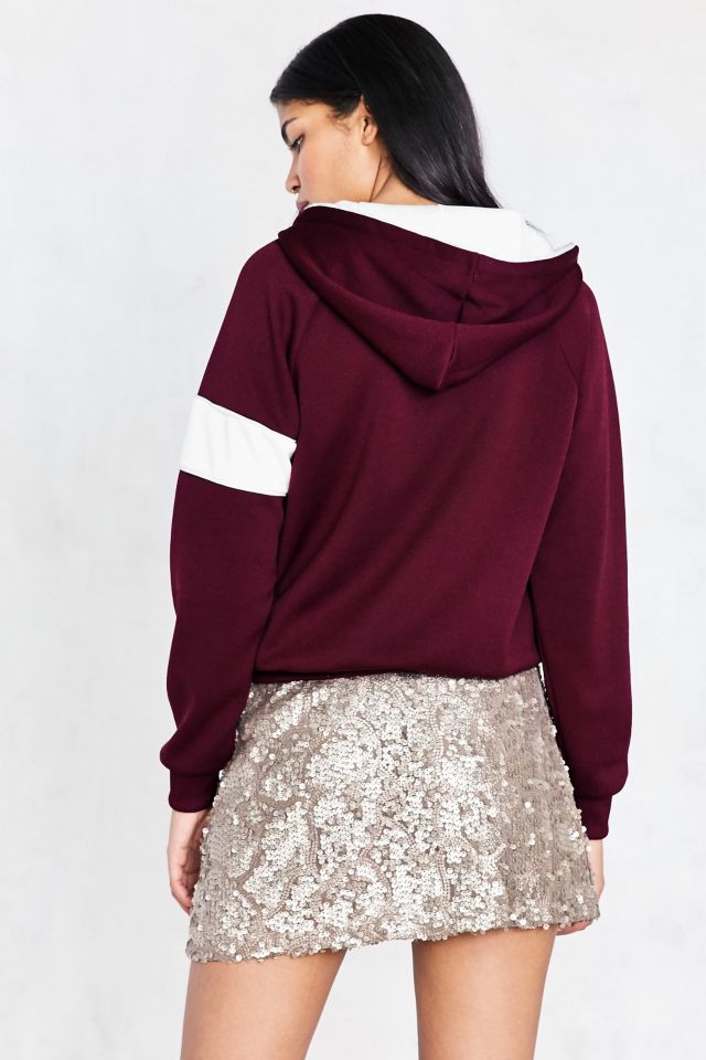 adidas Originals New York 1986 Hoodie Sweatshirt - Maroon #3