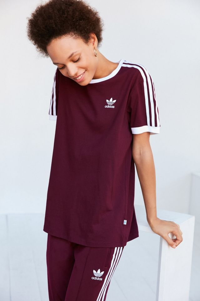 adidas Originals Adicolor 3 Stripe Ringer Tee