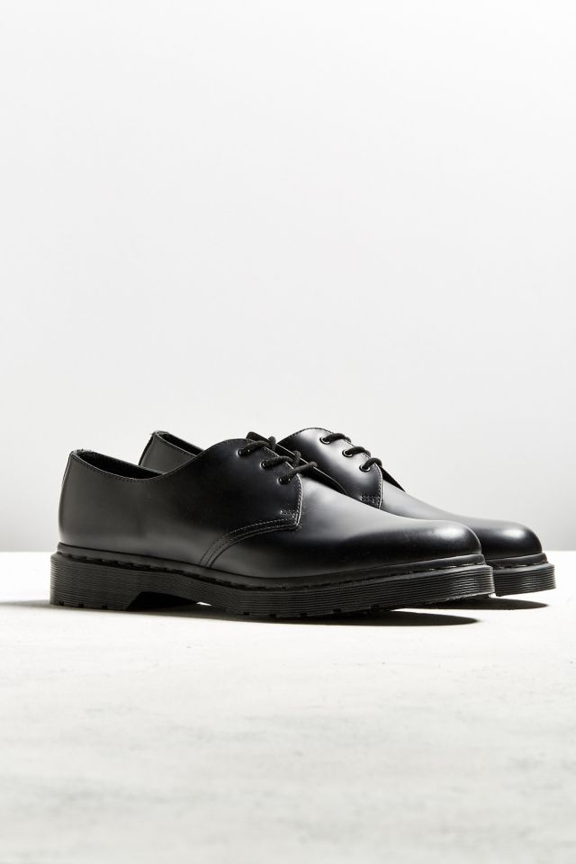 dr.martens 1461 mono 3 eye shoe