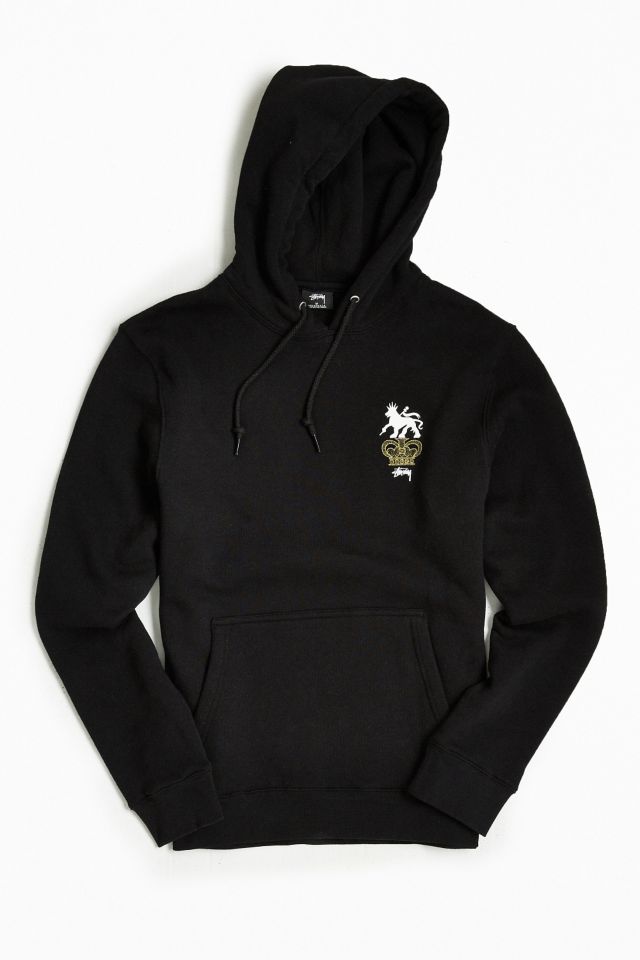 Stussy Lion Crown Hoodie Sweatshirt