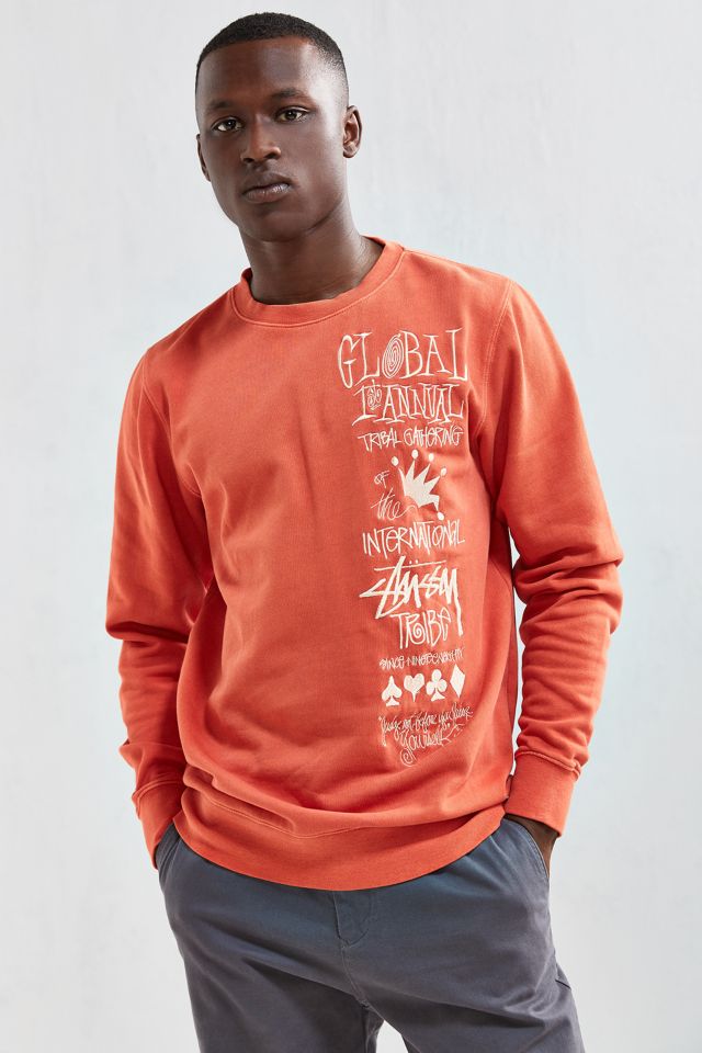 Stussy First Annual Embroidered Crew Neck Sweatshirt #1