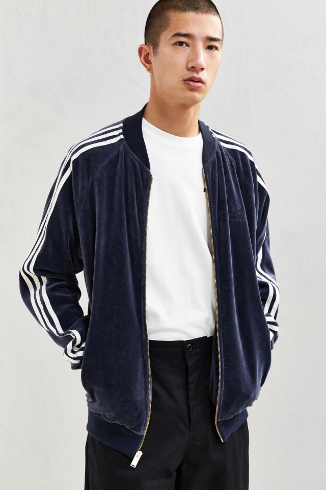 adidas Velour Track Jacket