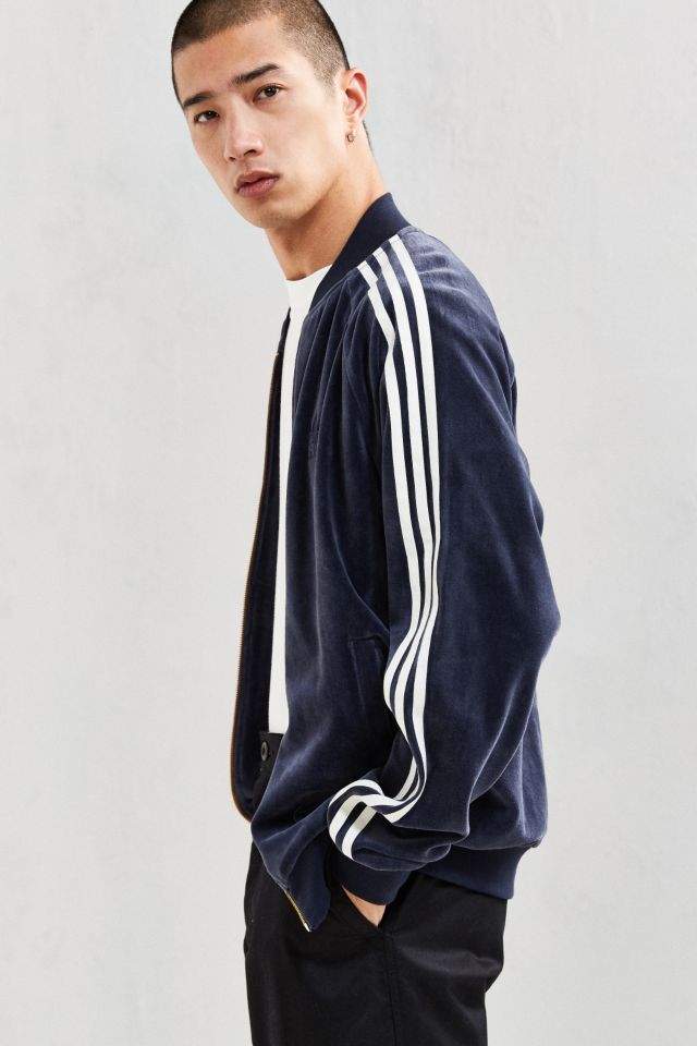 adidas Velour Track Jacket | Urban Outfitters