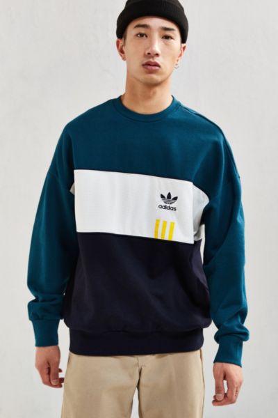 Adidas originals id96 crew hot sale sweatshirt