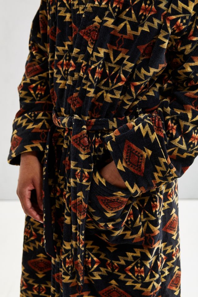 Pendleton Lined Terry Bath Robe | Urban Outfitters