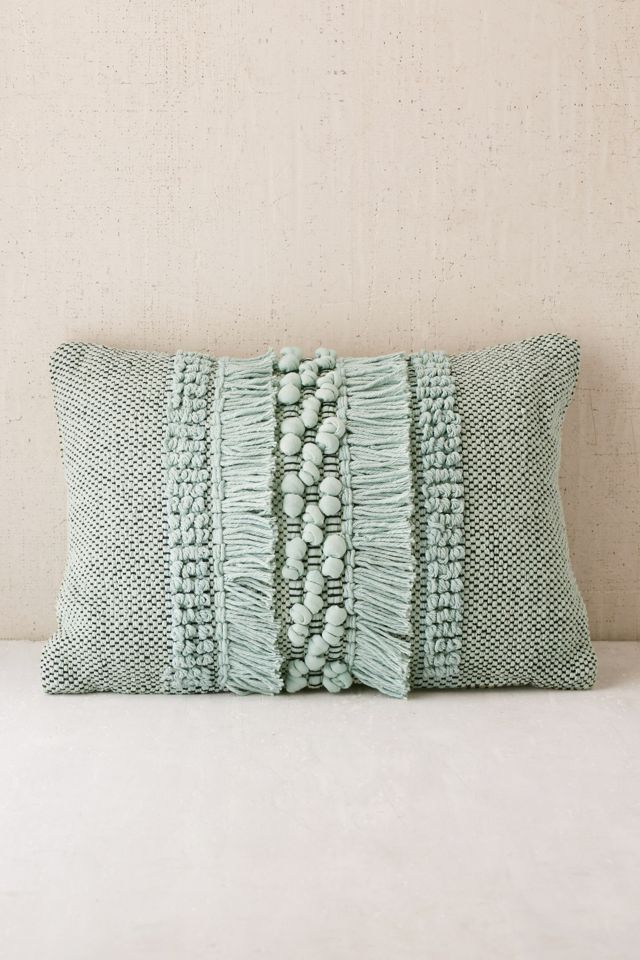 Britta Center Shag Bolster Pillow #1