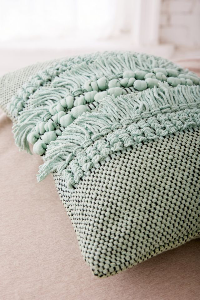 Britta Center Shag Bolster Pillow #2