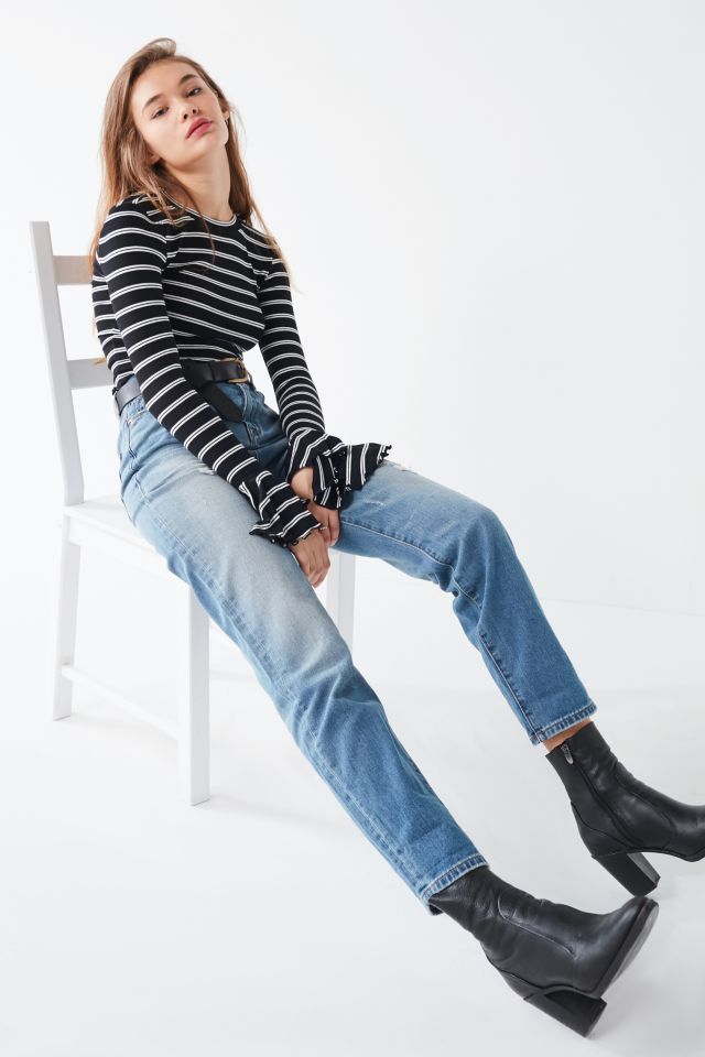 Jean Mom BDG - Délavage Vintage #4