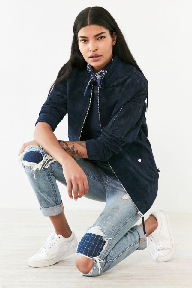 BDG Contrast Patch Slim Boyfriend Jean #2