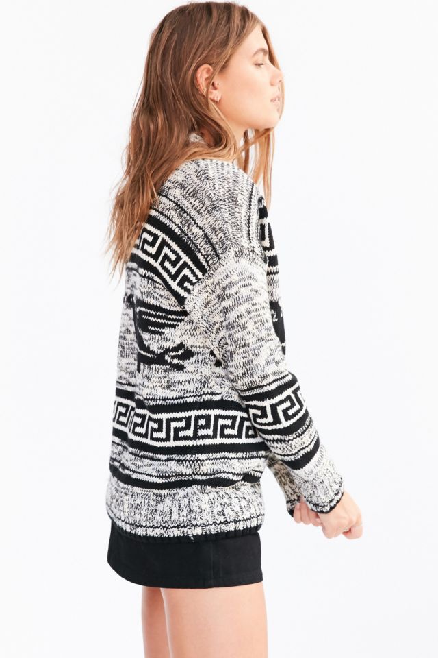 OBEY Eirine Zip-Up Cardigan Sweater #5