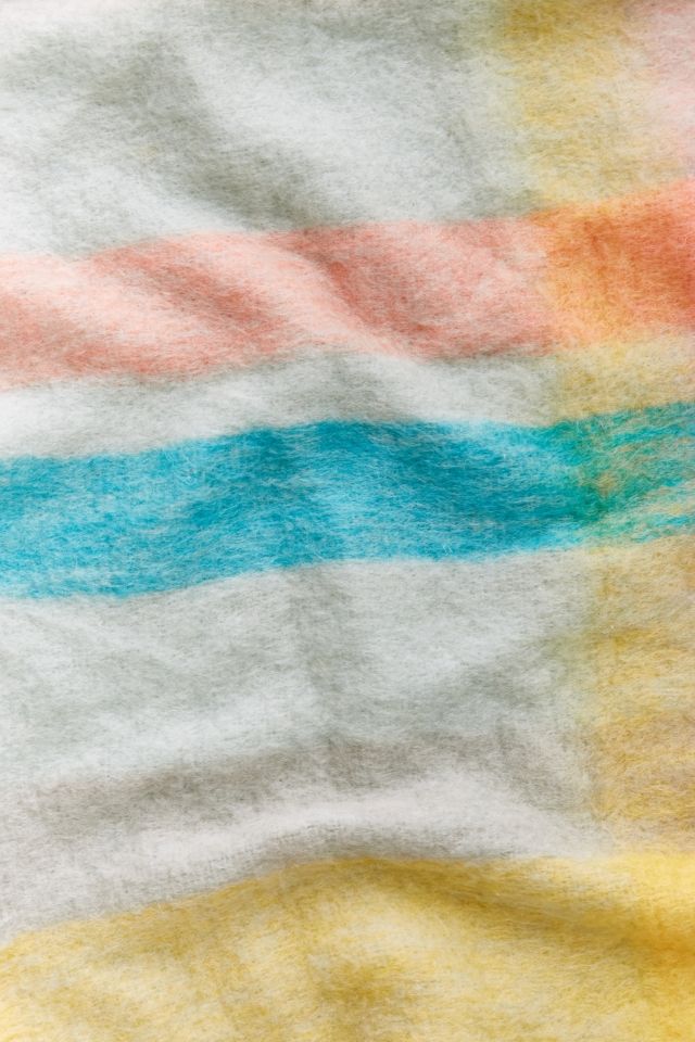 Fireside Plaid Faux Mohair Throw Blanket #2