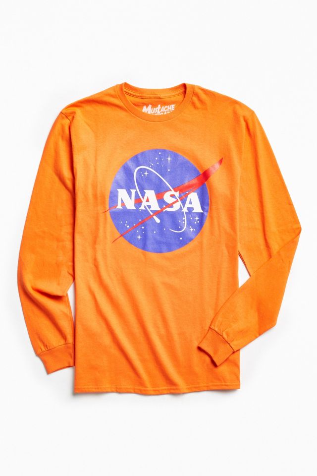 Orange nasa sale long sleeve shirt