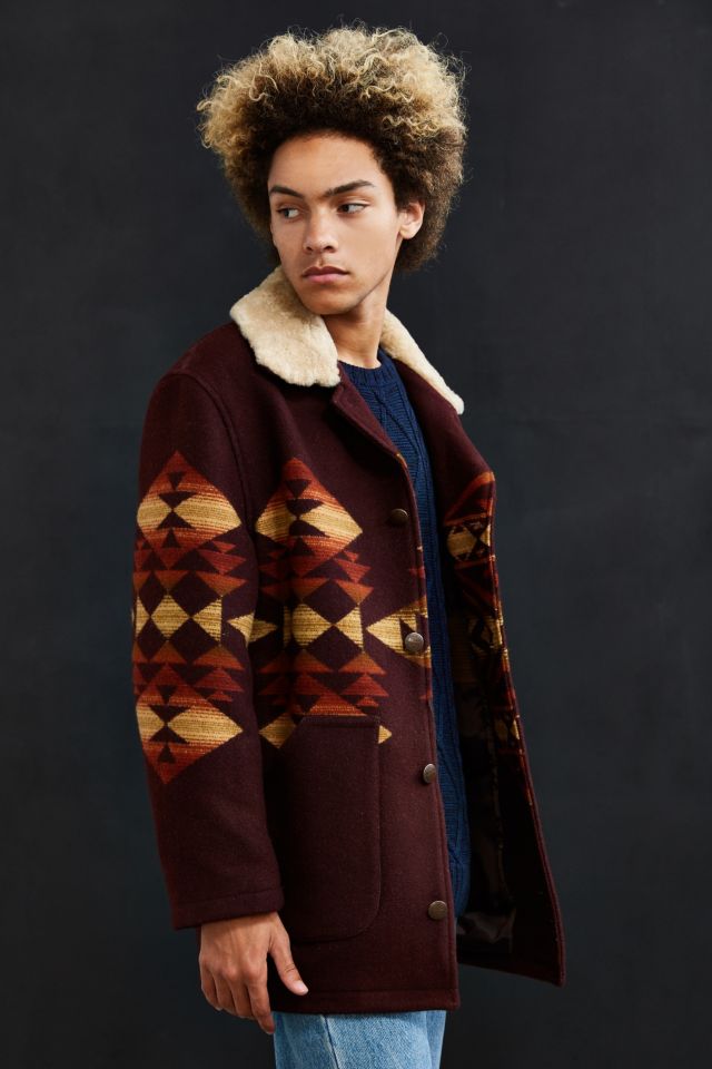 Pendleton Brownsville Shearling Car Coat #2