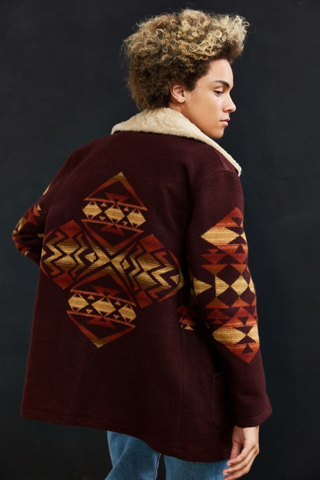 Pendleton Brownsville Shearling Car Coat #3