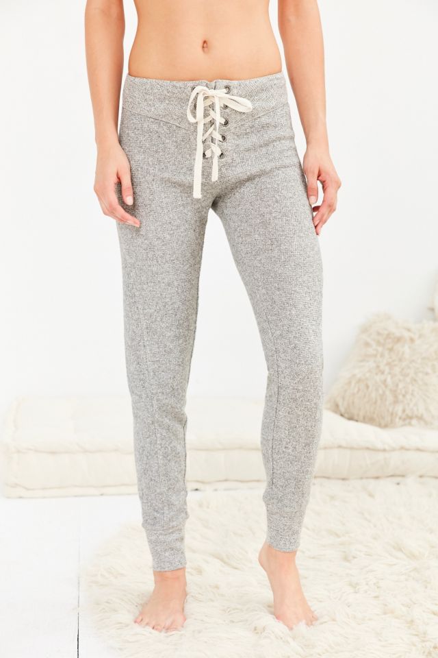 Out From Under Longest Yard Lace-Up Skinny Sweatpant #5
