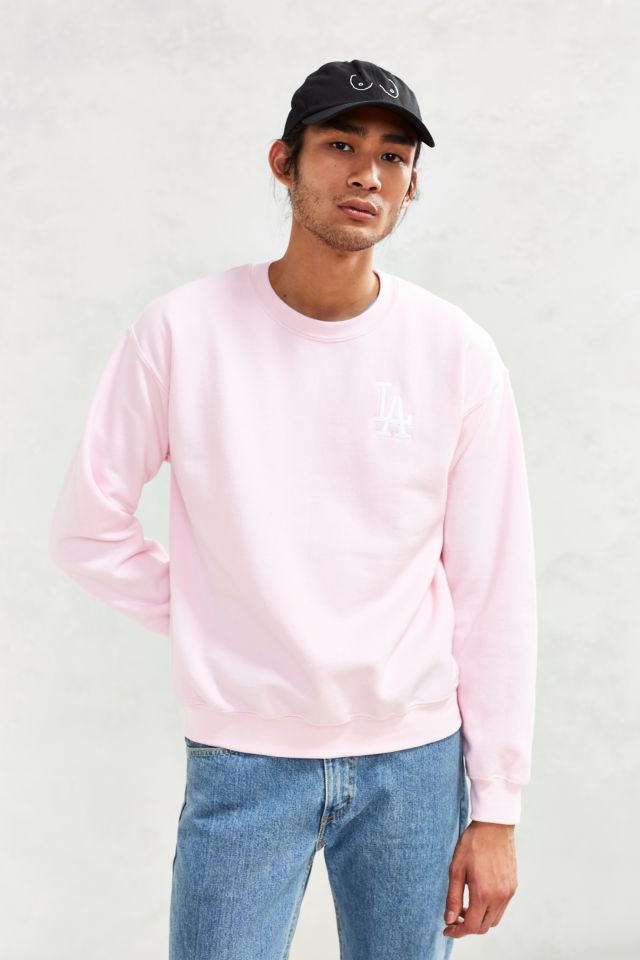 Sweatshirt brodé à col rond LA Dodgers #1