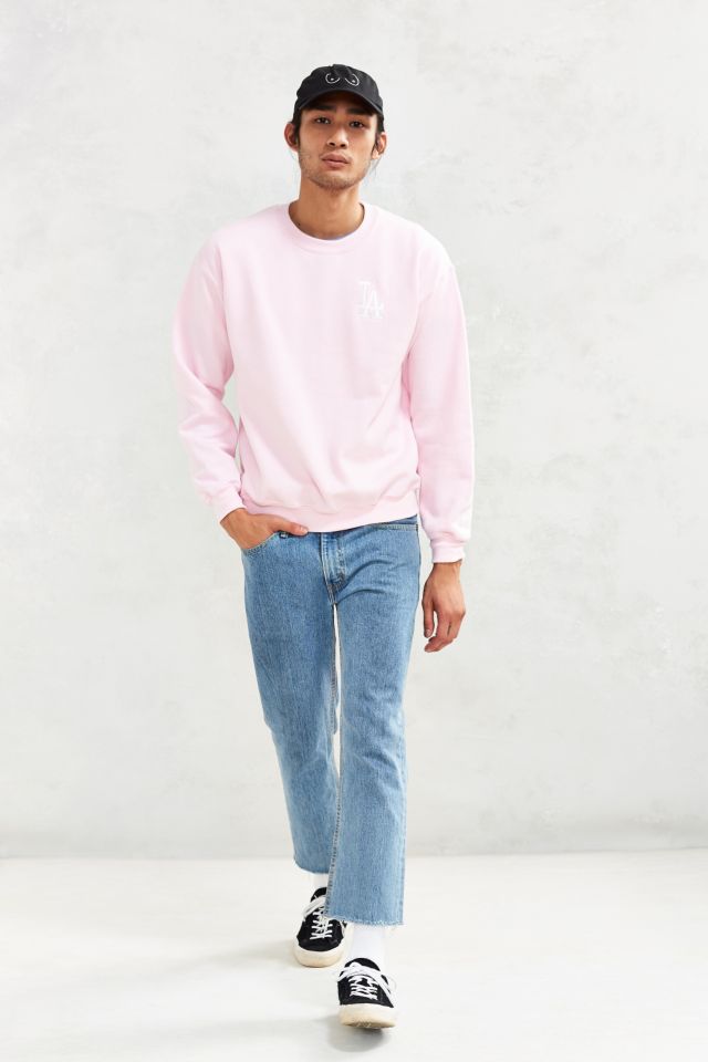 Sweatshirt brodé à col rond LA Dodgers #5