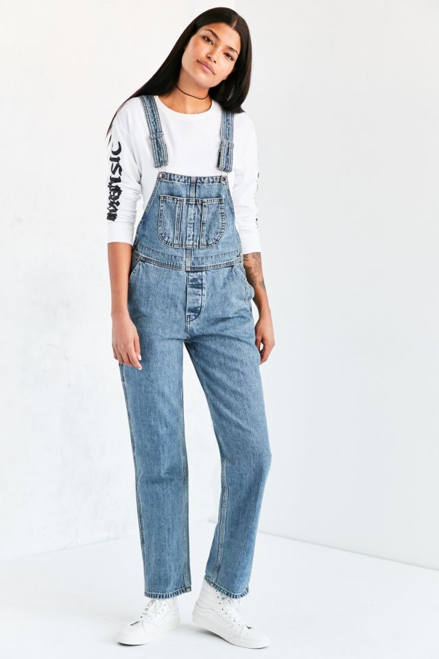 BDG Ryder Boyfriend Overall - Blue | Urban Outfitters