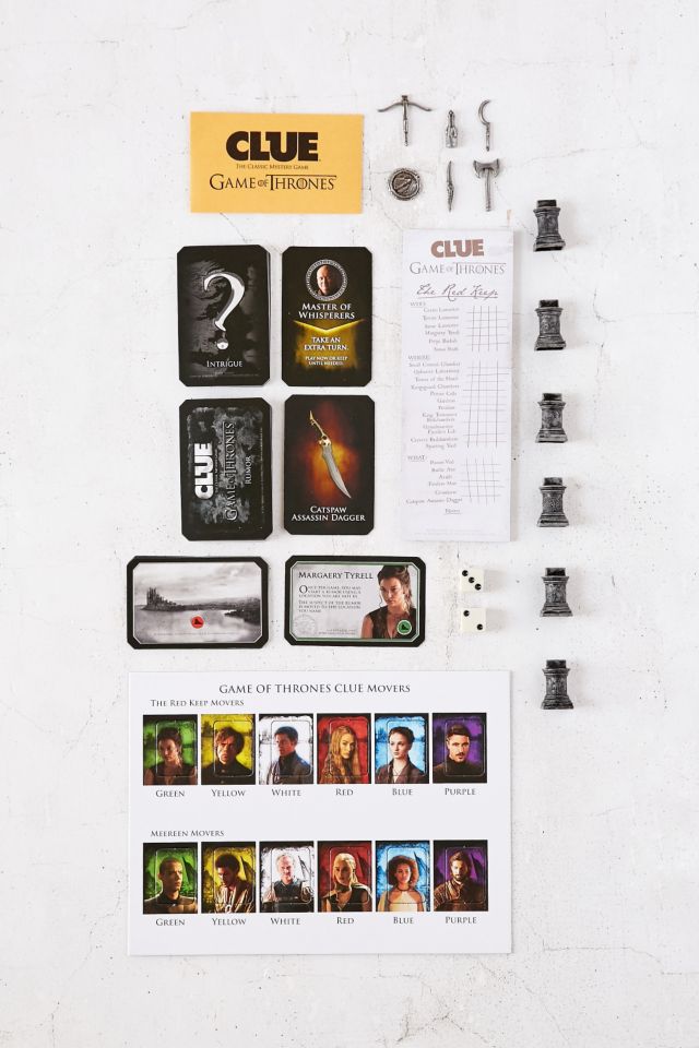 Jeu de société Clue inspiré du Trône de fer #2