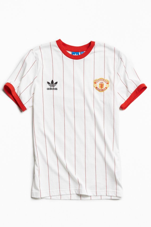 adidas Manchester United Pinstripe Jersey