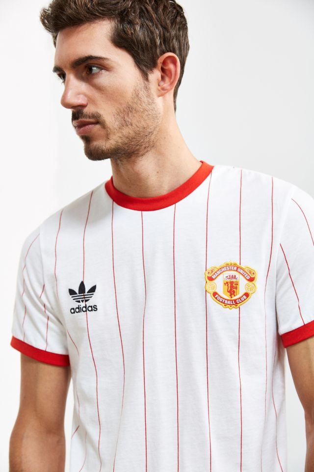 adidas Manchester United Pinstripe Jersey #1