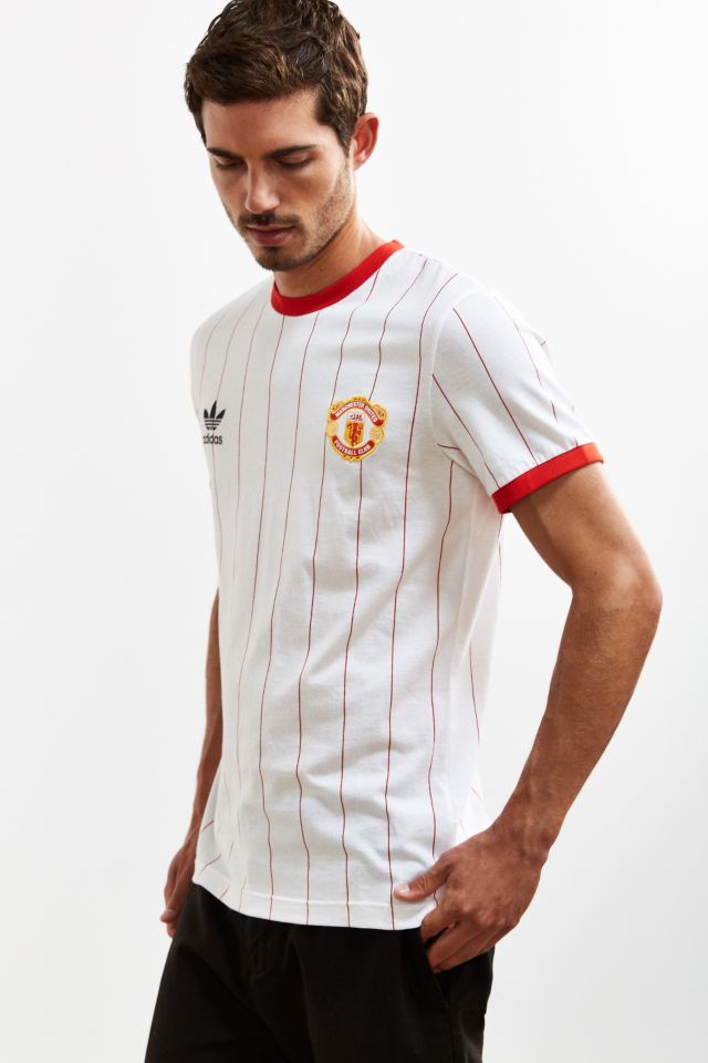 adidas Manchester United Pinstripe Jersey #3