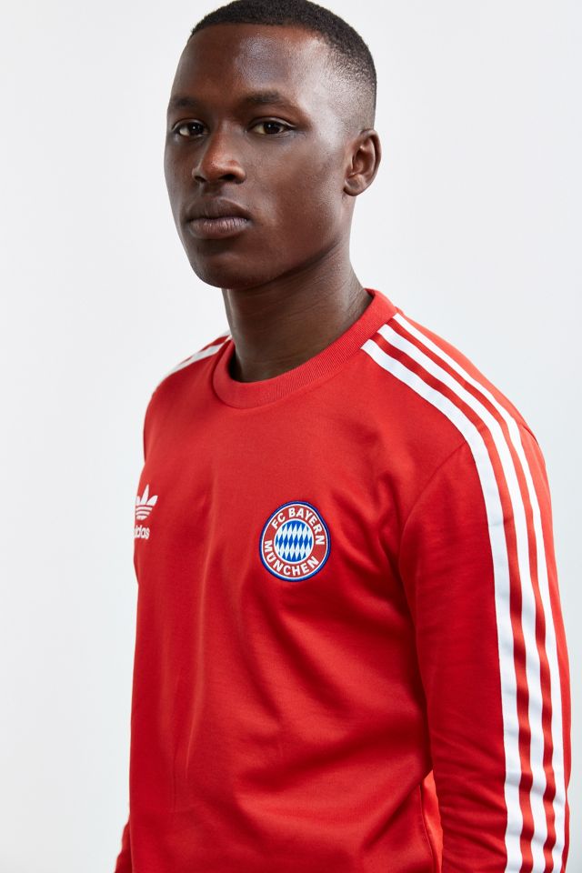 adidas Bayern Munchen Long Sleeve Jersey | Urban Outfitters