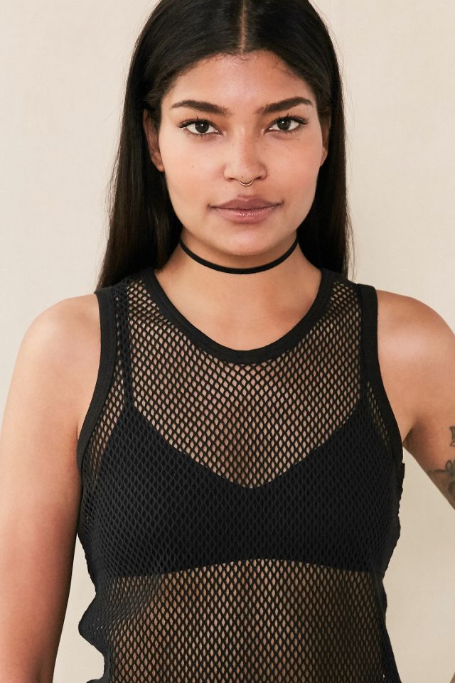 Vintage Mesh Surplus Tank Urban Outfitters