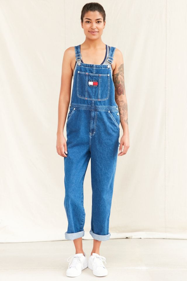 Tommy Hilfiger Solid Strap Overall Urban Outfitters Canada