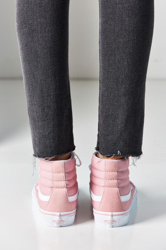 Vans Pink Sk8-Hi Slim Sneaker #5