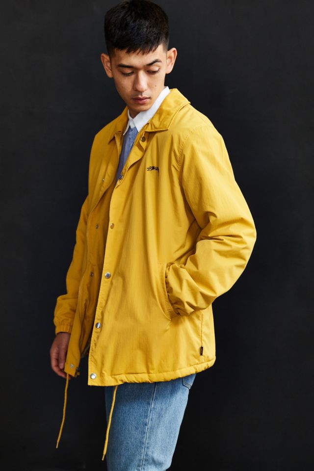 Stussy Smooth Stock Faux Fur Lined Coach Jacket #2