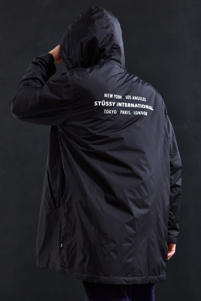 Stussy Insulated Long Hooded Coach Jacket