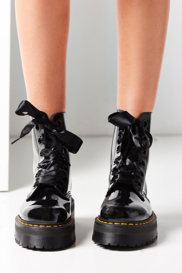 Dr martens molly outlet patent boots