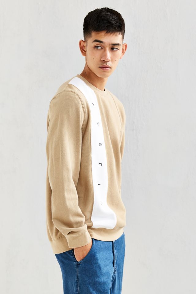 Stussy Paneled Crew Neck Sweatshirt #2